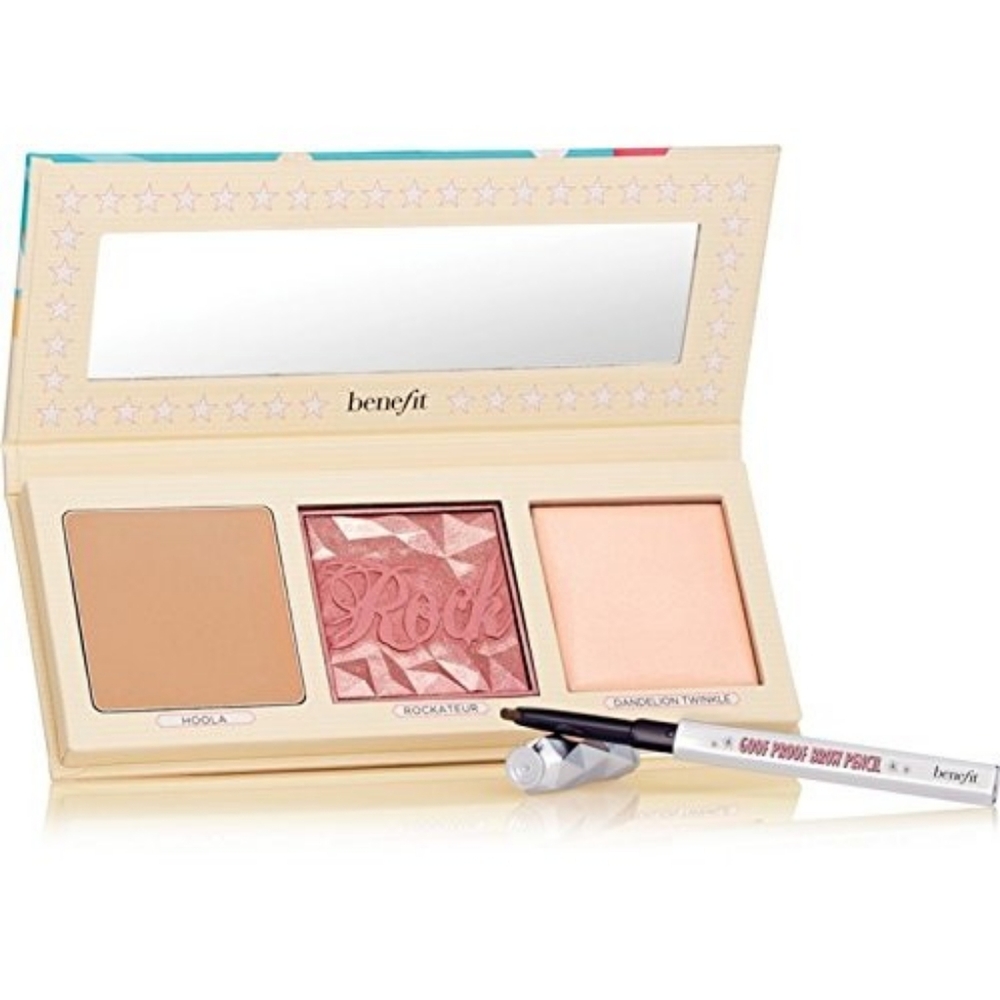 Benefit Pretty In The USA Blush, Bronzer & Highlighter Contour palette